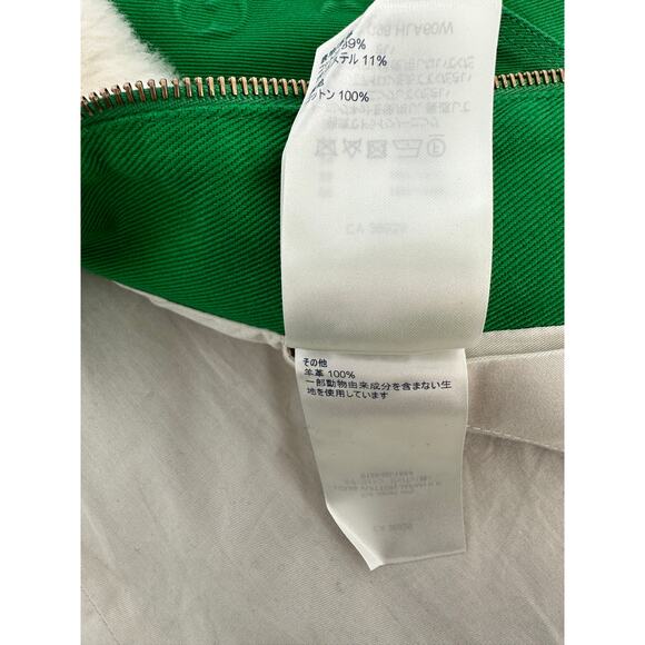 Louis Vuitton Green Monogram Shearling Workwear Jacket - Picture 7 of 8